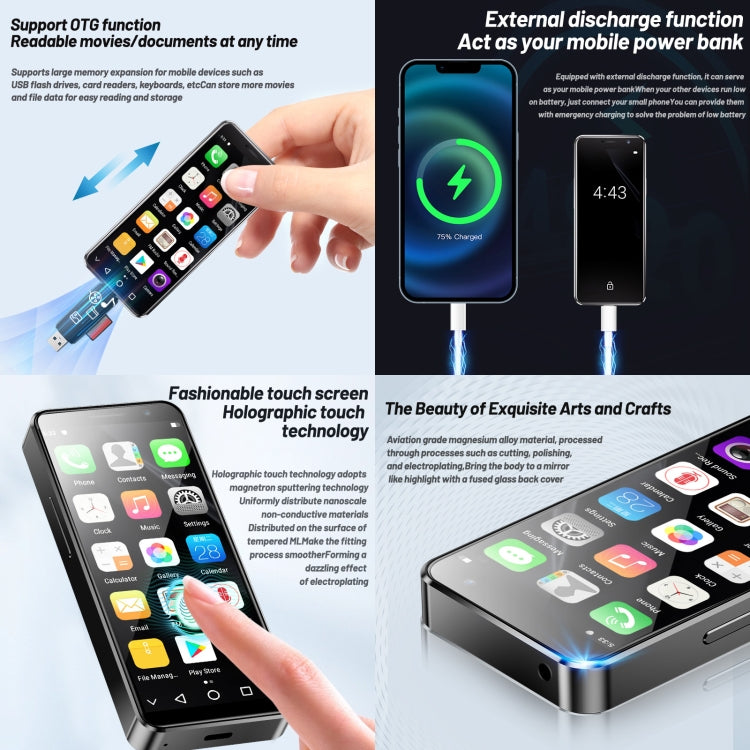 SOYES XS16 Pro, 4GB+128GB, 4.0 inch Android 9.0 MTK6762 Octa Core up to 2.0GHz, OTG, Network: 4G, Dual SIM, XS16 Pro SOYES XS16 Pro, 4GB+128GB, 4.0 inch Android 9.0 MTK6762 Octa Core up to 2.0GHz, OTG, Network: 4G, Dual SIM, XS16 Pro